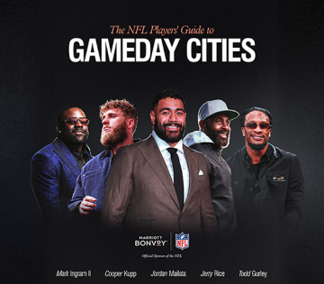 Marriott Bonvoy Teams Up with NFL Stars to Launch 37 Player-Curated City Guides